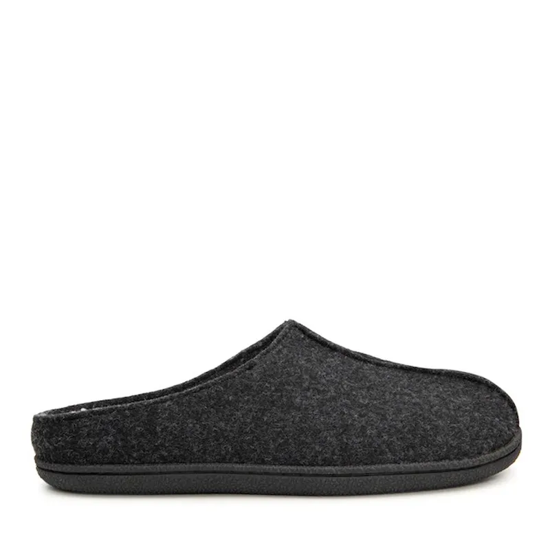 Unisex flet slip-on slippers with removable footbed