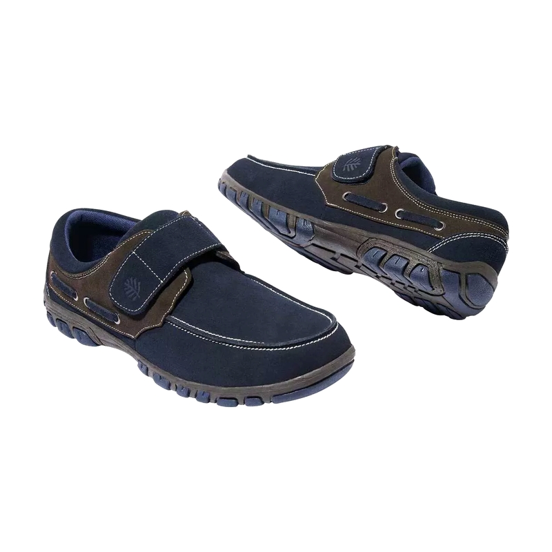 Men&#039;s Suede Moc Toe Strap Slip On Casual Shoes outdoor shoes