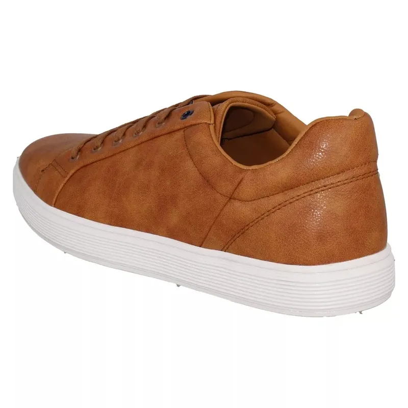 Mens Lace-up Man Made Leather Sneaker  Casual Caballero shoes