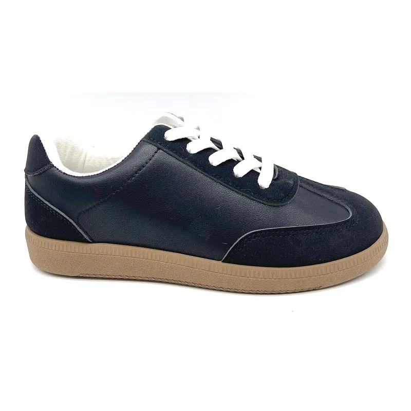 Womens Low Top Flat casual sneakers walking shoes trainers