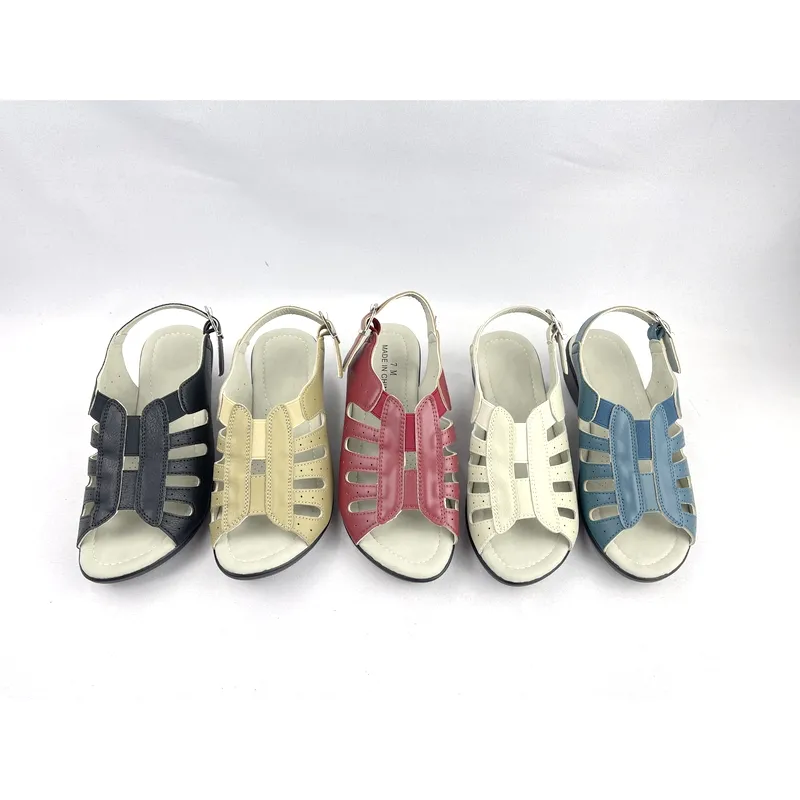 Womens Straps Sandals low wedge Summer Sandals