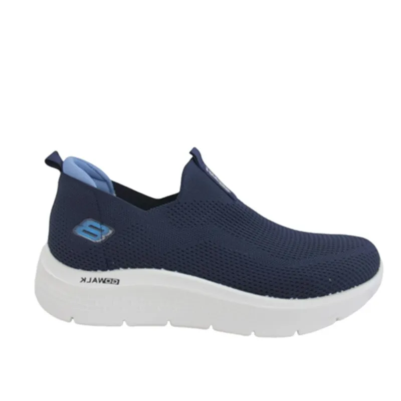 OEM High Quality Men's and Women's Fly knit Mesh Slip On sneaker loafer with Heel pillow