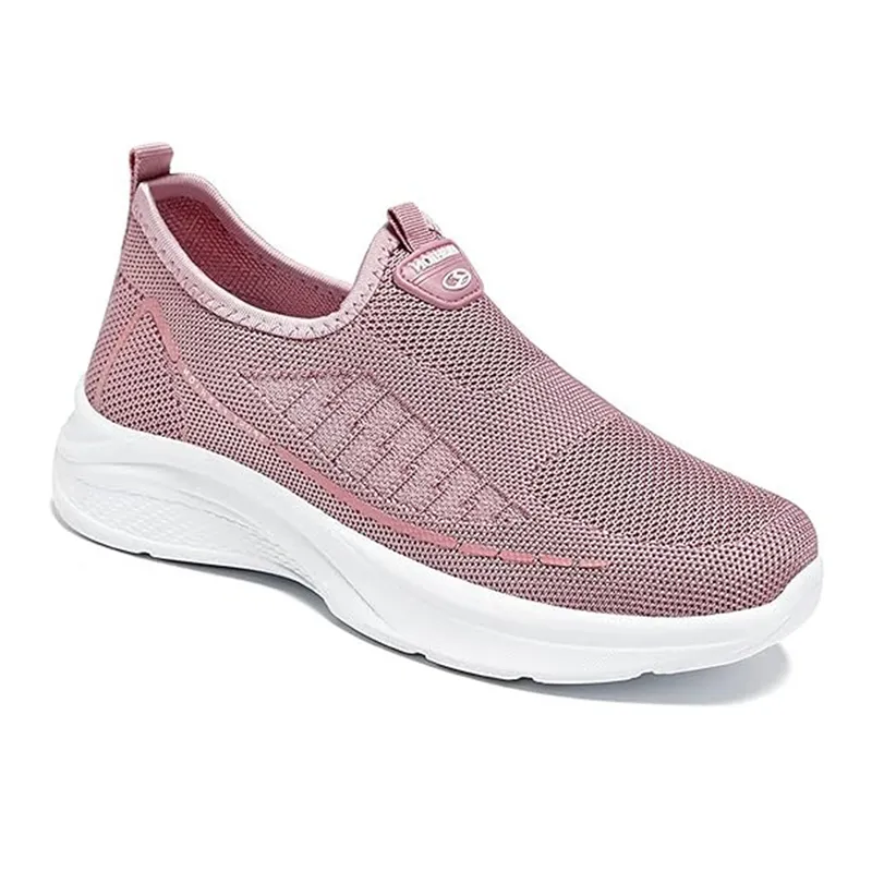 Wholesale Women's Men's  Mesh Sneakers  Slip on Walking shoes