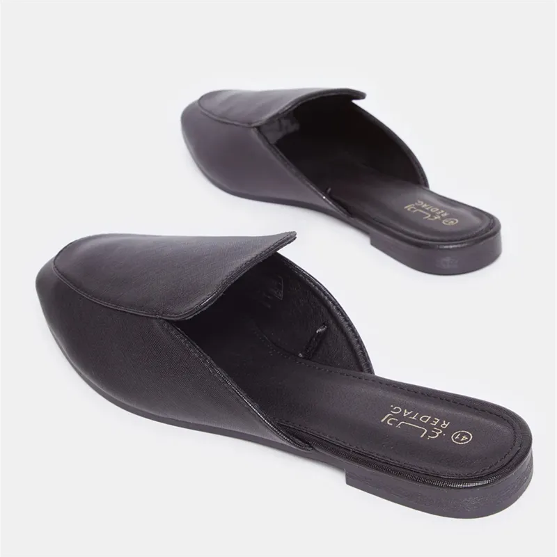 Wholesale Women’s Flat Loafer Mule Private Label & Wholesale Slippers